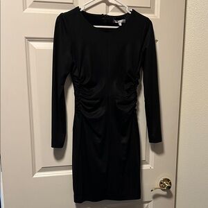 Elegant Black Long Sleeve Dress